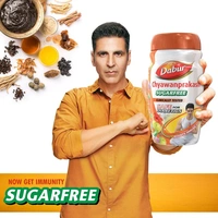 Dabur Chyawanprakash Sugarfree | Clinically Tested Safe for Diabetics | Boosts Immunity - 500 gm