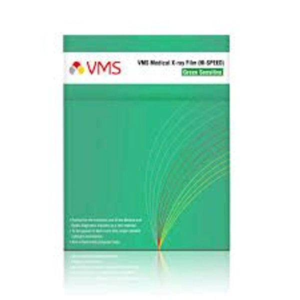 VMS X-ray Film 10×12 - 50 pcs, 10×12, Blue