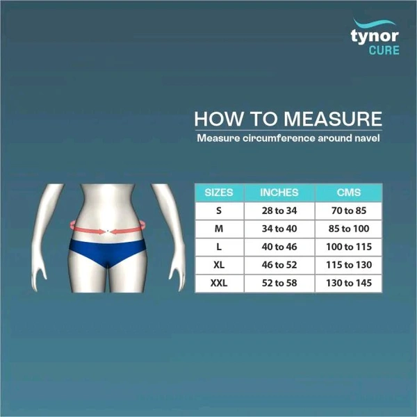 Tynor  Lumbo Sacral Belt - Black, Extra Large
