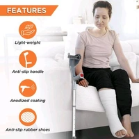 Champ Max Elbow Crutch for Physically Challenged With Adjustable Height & Movable Elbow Support, Light Weight