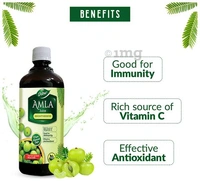 Dabur Amla Juice with VItamin C | For Immunity - 1Ltr.