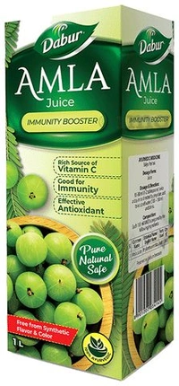 Dabur Amla Juice with VItamin C | For Immunity - 1Ltr.