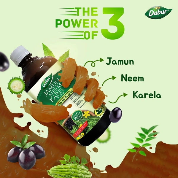 Dabur Jamun Neem Karela Juice| Control Blood Sugar & Bad Cholesterol | Diabetic Care
