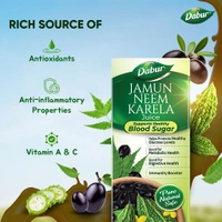 Dabur Jamun Neem Karela Juice| Control Blood Sugar & Bad Cholesterol | Diabetic Care
