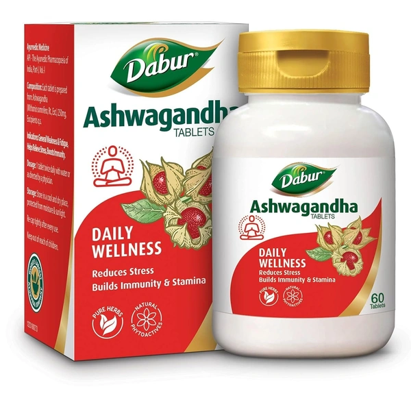 Dabur Ashwagandha Tablets - 60 Tablet