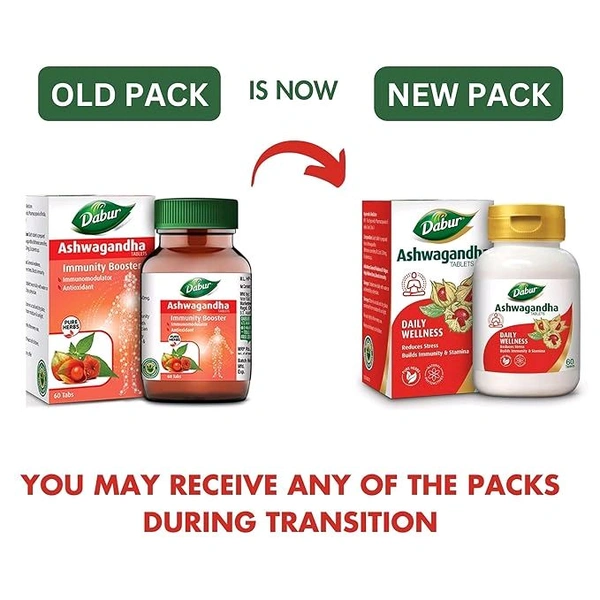 Dabur Ashwagandha Tablets - 60 Tablet