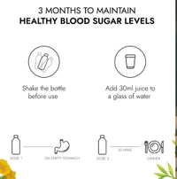 Kapiva Diafree Juice for Diabetes Care | Helps Maintain Healthy Blood Sugar Levels - 2 Ltr.