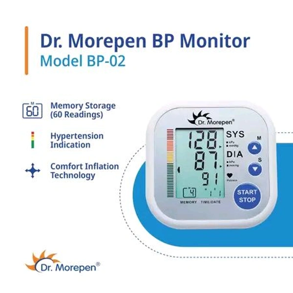 Dr Morepen BP 02 Blood Pressure Monitor