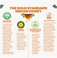 Dabur Honey - 100% Pure, World's No.1 Honey Brand (No Sugar Adulteration) - 100 Gm