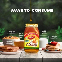 Dabur Honey - 100% Pure, World's No.1 Honey Brand (No Sugar Adulteration) - 100 Gm