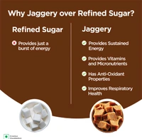 Zandu Chyavanprash Jaggery (Gur) 910 g | No Refined Sugar | Goodness of Jaggery (910 g) - 900gm