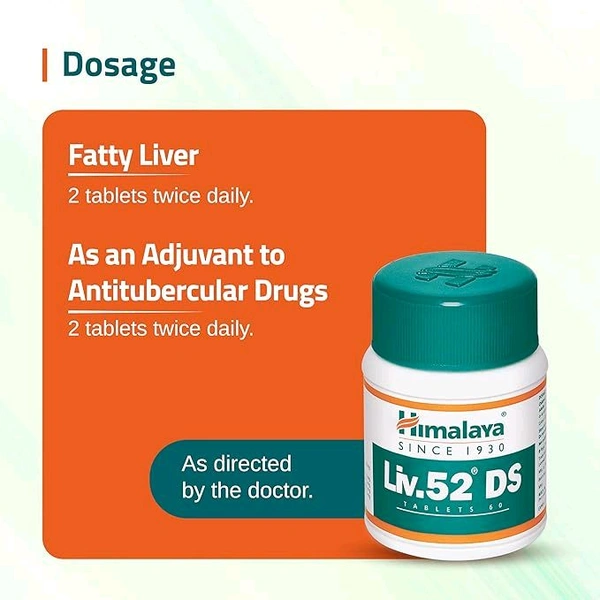 Himalaya Liv.52 DS Tablets 60 - 60 Tablet