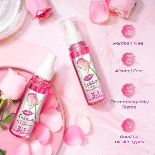 Dabur Gulabari Rose Glow Cleanser - 50ml