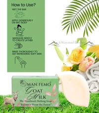 All In One Pack Of 4 Bathing Soap Bar - 80gm*4 | Charcoal|Manjistha|Goat Milk|Donkey Milk 
