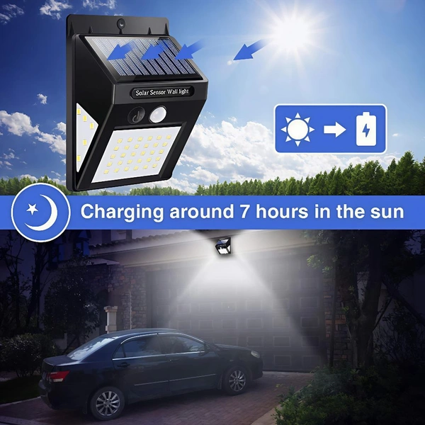 Outdoor Solar Light 2 Pcs 