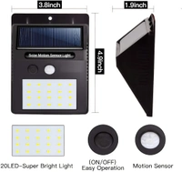 Outdoor Solar Light 2 Pcs 