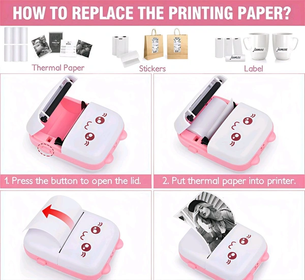 Mini Thermal Printer 