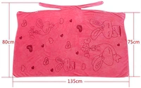 Ladies Magic Towel | Women Bath Full Body Towel Microfiber Soft Wearable Bathing, Beach and Spa Bathrobe Pack of 1  - Tickle Me Pink
