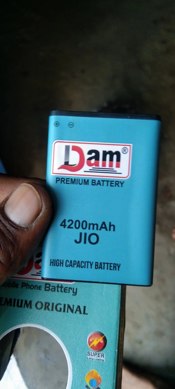 Jio Phone 4200mAh Battery for LYF Jio Phone F220B Jio Phone 2 F300b LF-2403N F50Y F90 F120B F271i B-R4200 Made in India with 3 Months Warranty