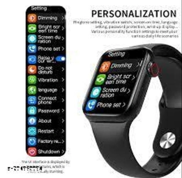 Smartwatch T 500  Full Touch Screen Bluetooth Smartwatch with Body Temperature, Blood Pressure, Heart Rate & with All 3G/4G/5G Android & iOS Smartphones for Men & Women.Name: Smartwatch T 500  Full Touch Screen Bluetooth Smartwatch with Body Temperature, Blood Pressure, Heart Rate & with All 3G/4G/5G Android & iOS Smartphones for Men & Women.Battery life: 20 HoursColor: BlackDial S - Smartwatch T 500