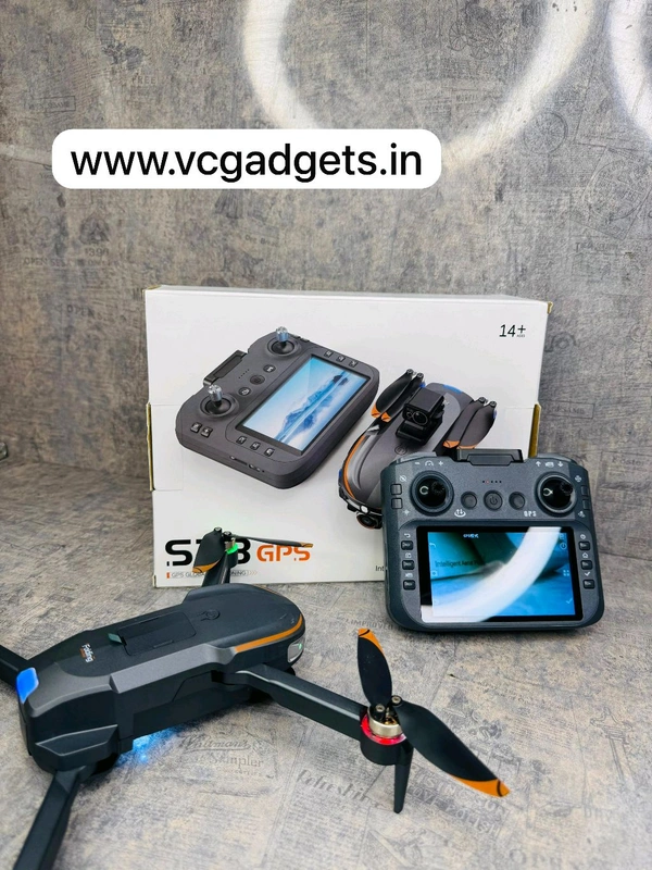 S28 Gps Drone With Big Display Remote 