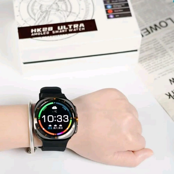 Hk28 Ultra Amoled Display ( Black)