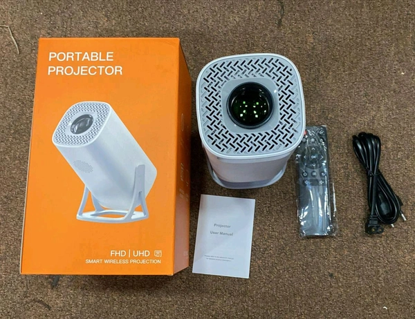 New Portable projector 📽️ FHD/USD 4K Quality smart wireless and WiFi+HDMI+android+HD Card