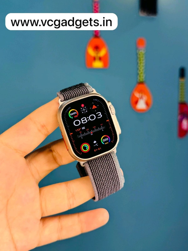 Hk10 Ultra 3 Max Super Amoled Display  - 49 Mm, Gray