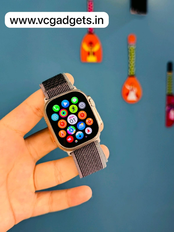 Hk10 Ultra 3 Max Super Amoled Display  - 49 Mm, Gray