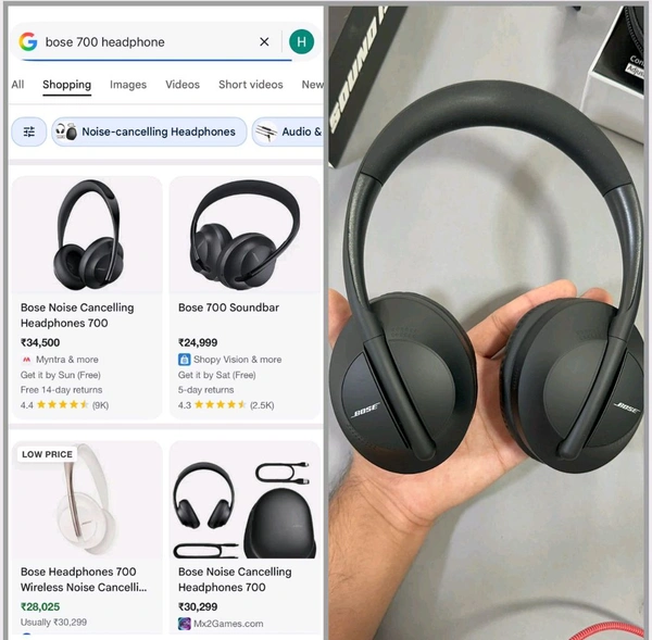 Bose 700   - Black, ANC