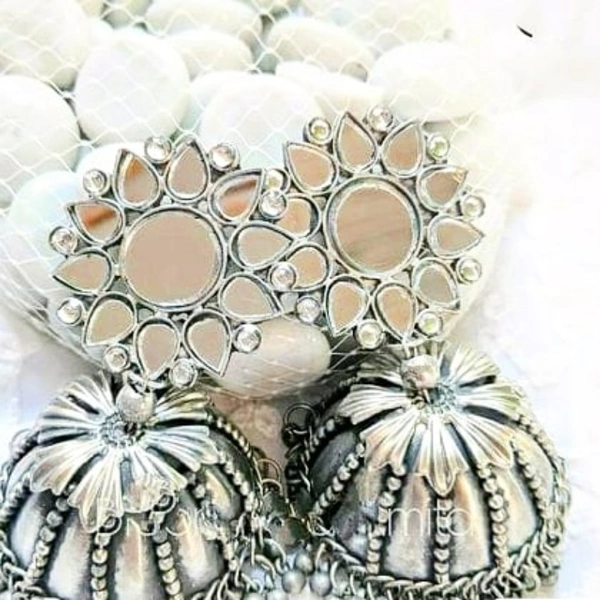 Oxidised Earrings