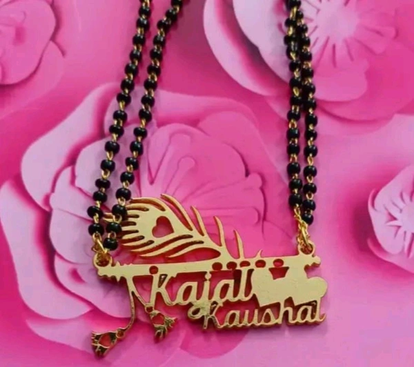 Name Mangalsutar  - Gold, Free Size