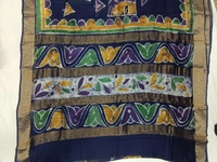 SKU0920 : Pure Silk | Chanderi Silk – Hand Batik Bengal Traditional - Dry Clean Only, Yes