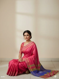 SKU0991 | Exclusive Indian Soft Bishnupuri Katan Silk Saree | Kolakhetra Saree | Premium Quality - Dry Wash Only, Yes