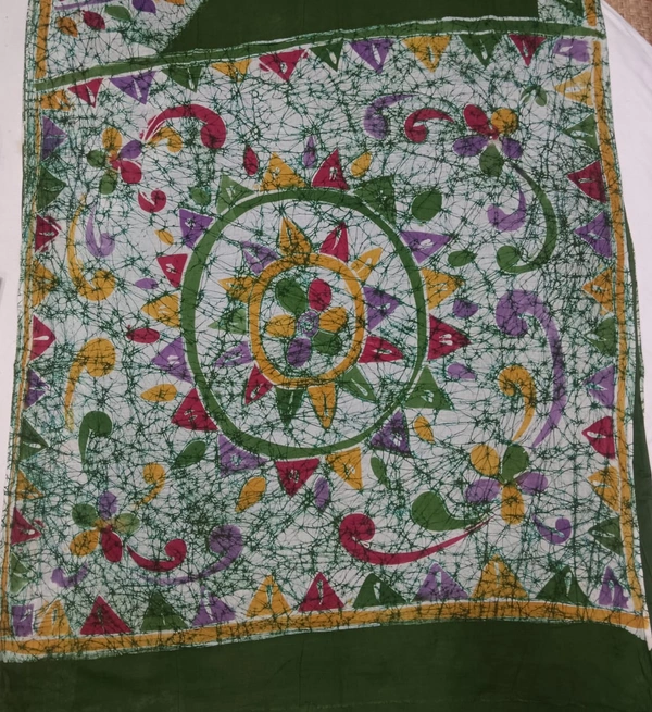 SKU0926 : Premium Supersoft  Mulmul Cotton Fabric| Hand Batik | Lightweight, Soft & Breathable Cloth for Summer Wear - Soft Wash, Yes