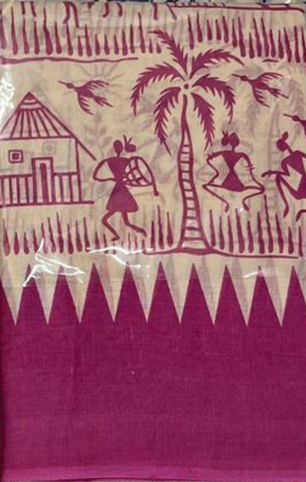 SKU0847 : Mulmul Cotton Saree, Lightweight saree - Hand Wash, No