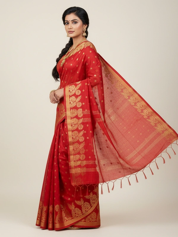 SKU-0819 : SEMI SILK | Handloom - Hand wash, Yes