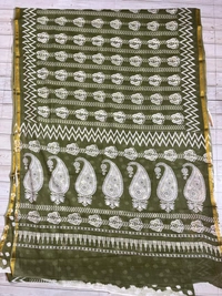 SKU0855 : Pure Chanderi Cotton – Traditional saree - Hand Wash, Yes