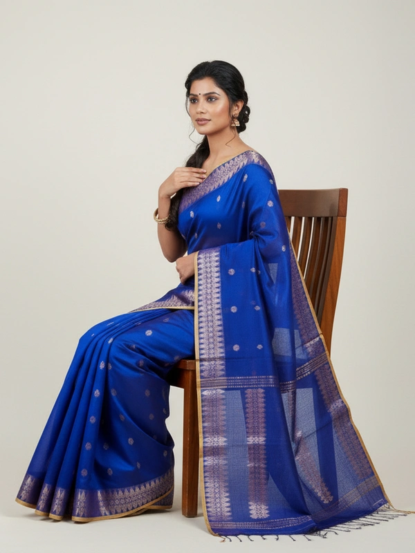 SKU-0820 : SEMI SILK | Handloom - Hand wash, Yes