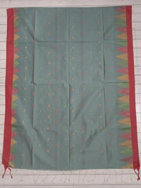 SKU0865 : Pure Handloom Cotton Saree – Handwoven, Lightweight & Breathable Fabric - Hand Wash, Yes