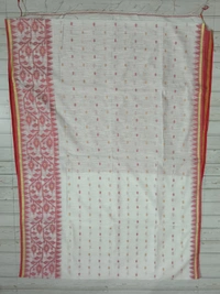 SKU0867 : Pure Handloom Cotton Saree – Handwoven, Lightweight & Breathable Fabric - Hand Wash, Yes