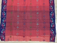 SKU0868 : Pure Handloom Cotton Saree – Handwoven, Lightweight & Breathable Fabric - Hand Wash, Yes