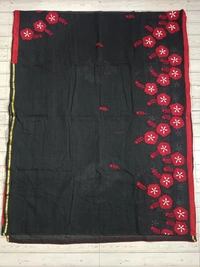 SKU0871 : Pure Handloom Cotton Saree – Handwoven, Lightweight & Breathable Fabric - Hand Wash, Yes