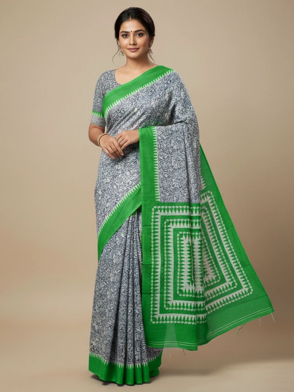 SKU0878 : Mulmul Cotton Saree, Lightweight saree - Hand Wash, No