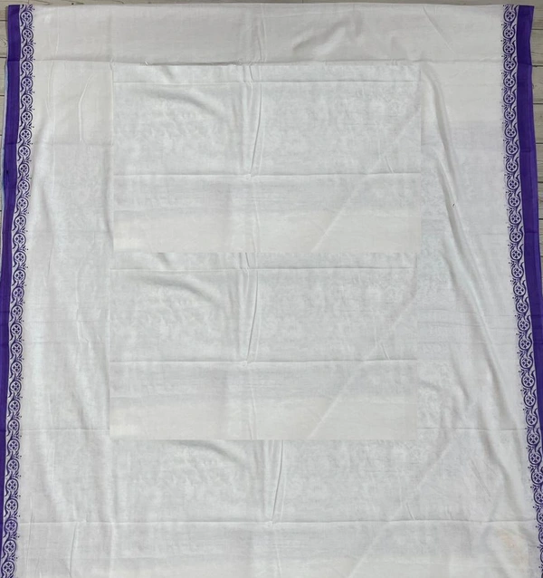 SKU0882 : Mulmul Cotton Saree, Lightweight saree - Hand Wash, No