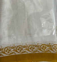 SKU0882 : Mulmul Cotton Saree, Lightweight saree - Hand Wash, No