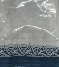 SKU0882 : Mulmul Cotton Saree, Lightweight saree - Hand Wash, No