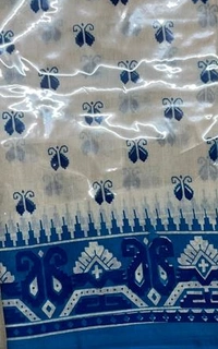 SKU0883 : Mulmul Cotton Saree, Lightweight saree - Hand Wash, No