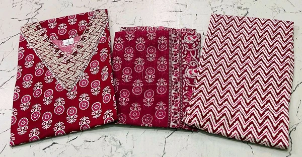 Premium Quality Cotton Kurti Pant Set