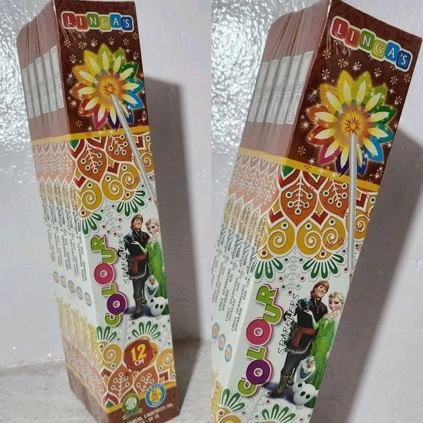 12 CM COLOUR SPARKLERS ( கலர் கம்பி )